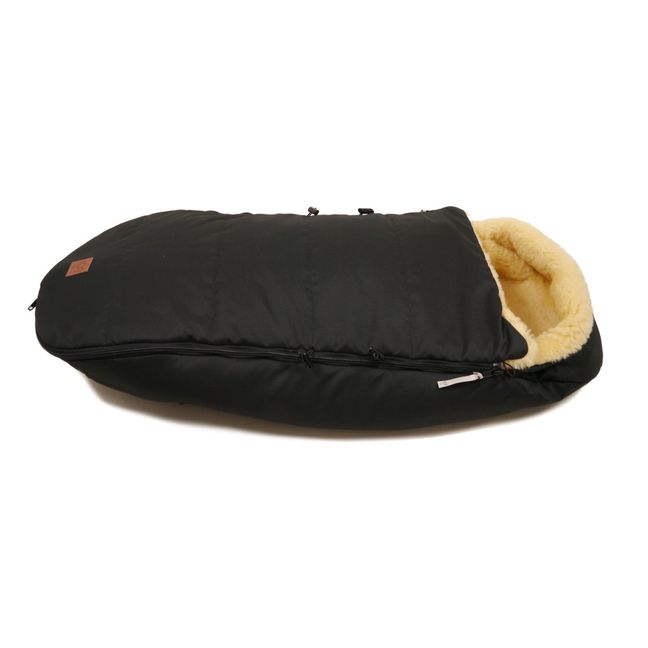 Premium Sheepskin Footmuff | Black
