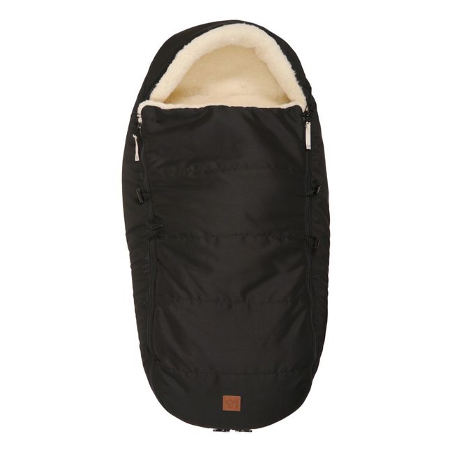 Premium Sheepskin Footmuff | Black