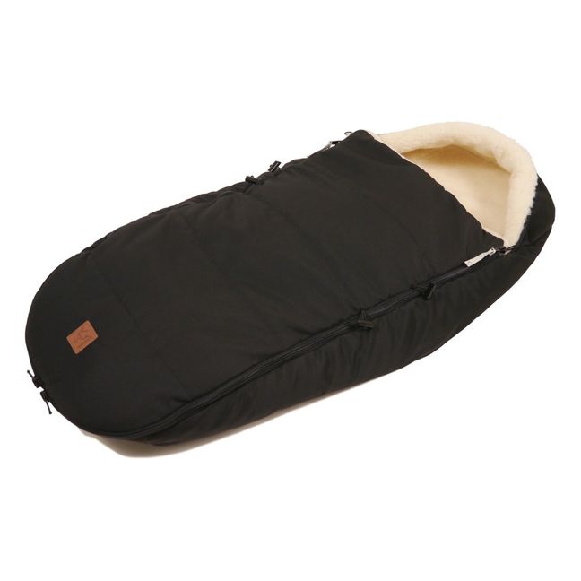 Fellfußsack Premium  | Schwarz