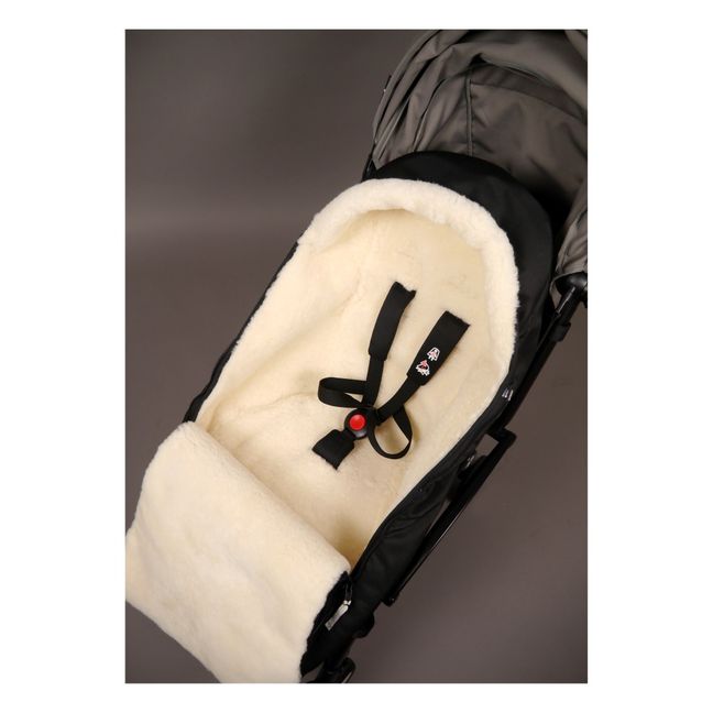 Sacco nanna pelo d'agnello Premium  | Nero