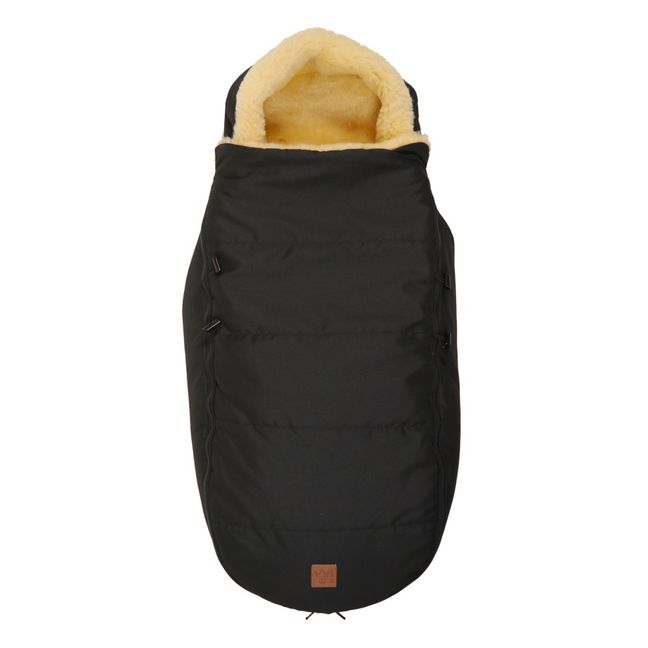 Fellfußsack Premium  | Schwarz
