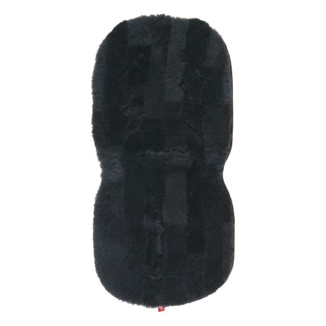 Sheepskin Cushion  | Charcoal grey