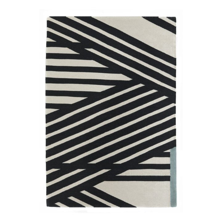 Tapis Stripes | Noir- Image produit n°0