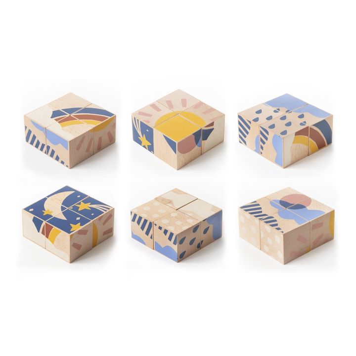 Cubes en bois météo- Image produit n°0