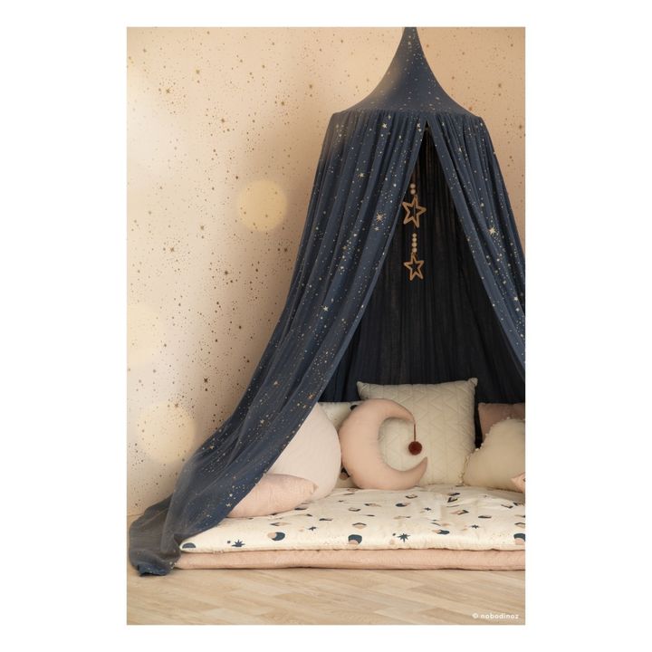 Amour Stella Organic Cotton Canopy  | Midnight blue- Product image n°2