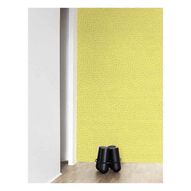 Happy Rain Wallpaper, Marta Bakowski, 2016  | Pale yellow