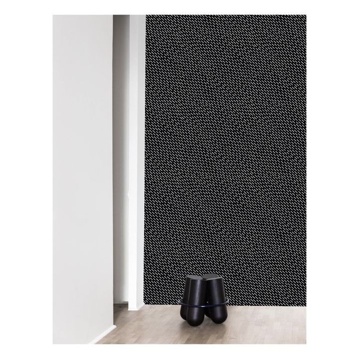 Happy Rain Wallpaper, Marta Bakowski, 2016  | Black- Product image n°0