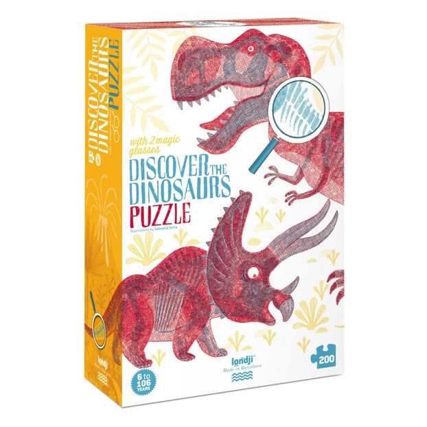 puzzle dinosaure janod