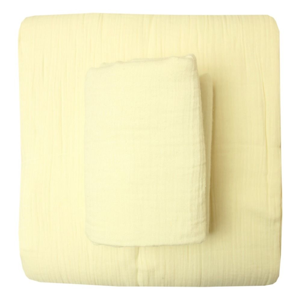 Cotton Gauze Duvet Cover Off white Lab Design Adult