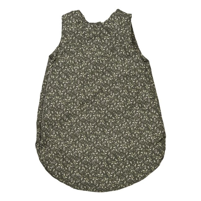 Saquito de algodón Floral Moss | Verde