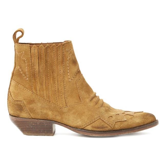 Boots Tucson Cuir Suede Sable