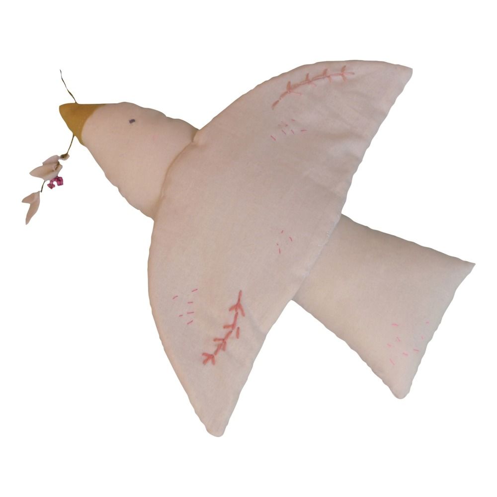 Scalaë - Oiseau décoratif à suspendre Hortense - Ecru