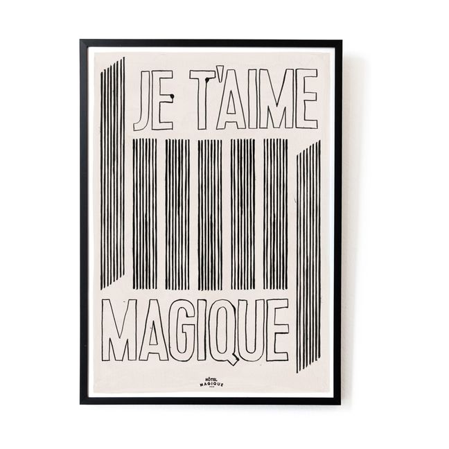 Affiche A3 Je t’aime magique
