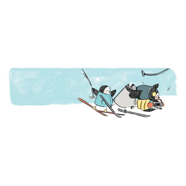 Libro "Mizu et Yoko au Ski"