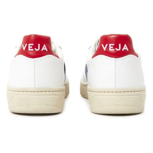  Veja Tenis V-10 para mujer, Blanco/Nautico : Ropa, Zapatos y  Joyería