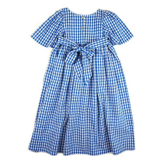 Lupe Dress Blue Lulaland Fashion Children