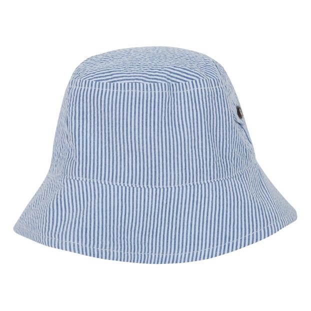 seersucker sun hat