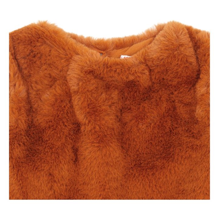 Izis Faux Fur Sweat | Rust- Product image n°1