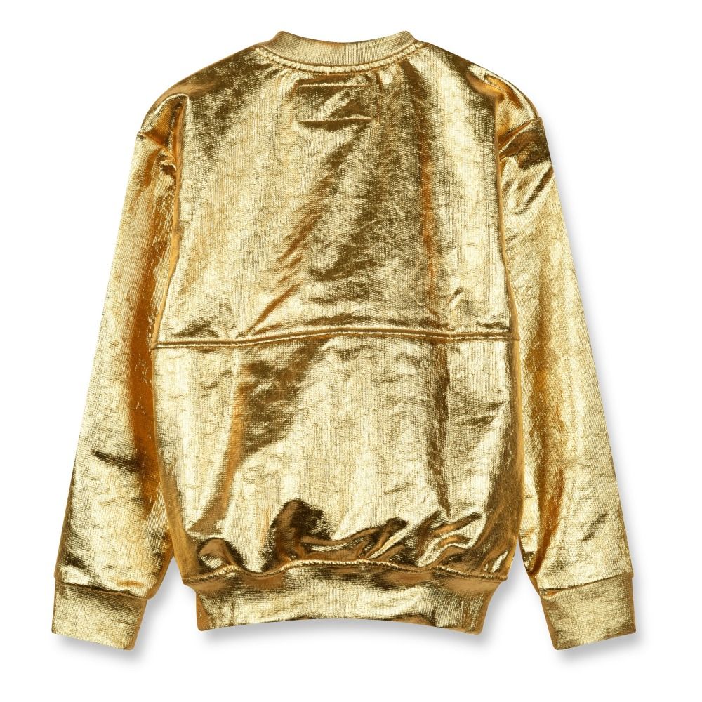Super bomber jacket Gold Finger in the nose Fashion Teen