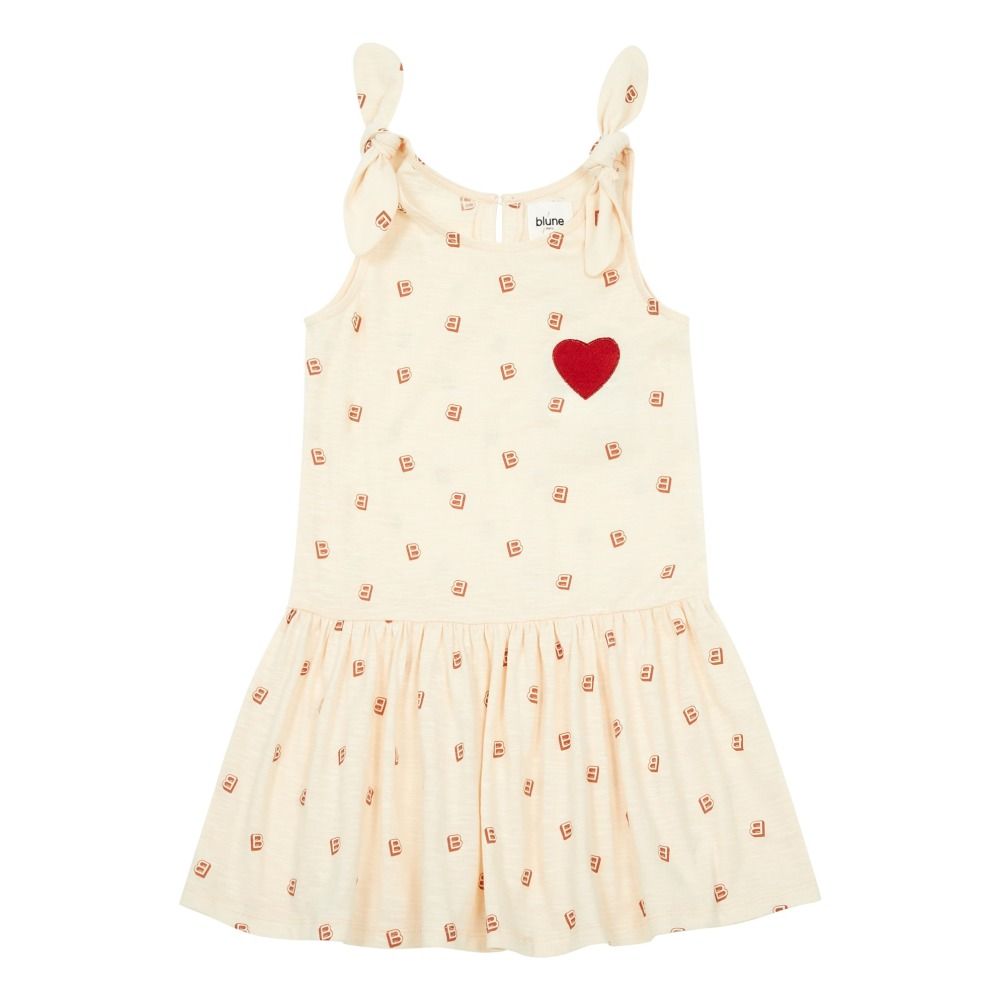 Blune Kids - Robe Initials BB - Fille - Rose pâle