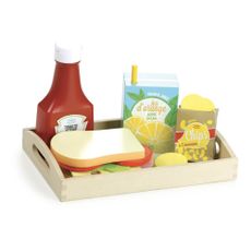 product-Vilac Lebensmittelset aus Holz- 12-teilig 