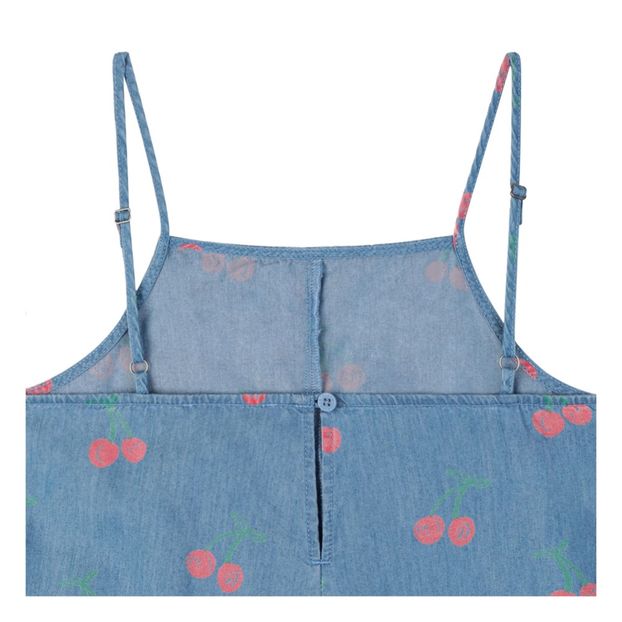 Kurzer Overall Cherry Denim Stella Mccartney Kids Mode Kind