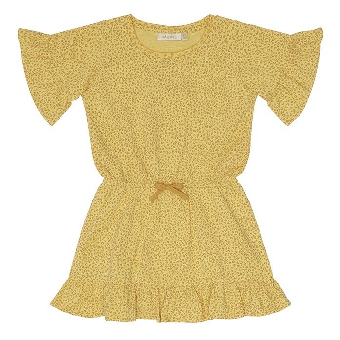 Soft Gallery - Robe Danica Leospot - Fille - Jaune