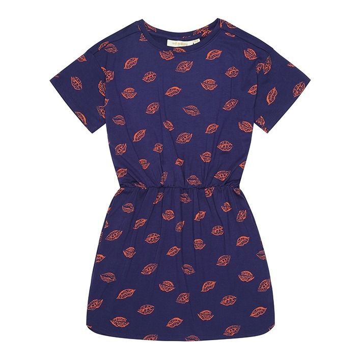 Soft Gallery - Robe Delina Kiss - Fille - Bleu nuit