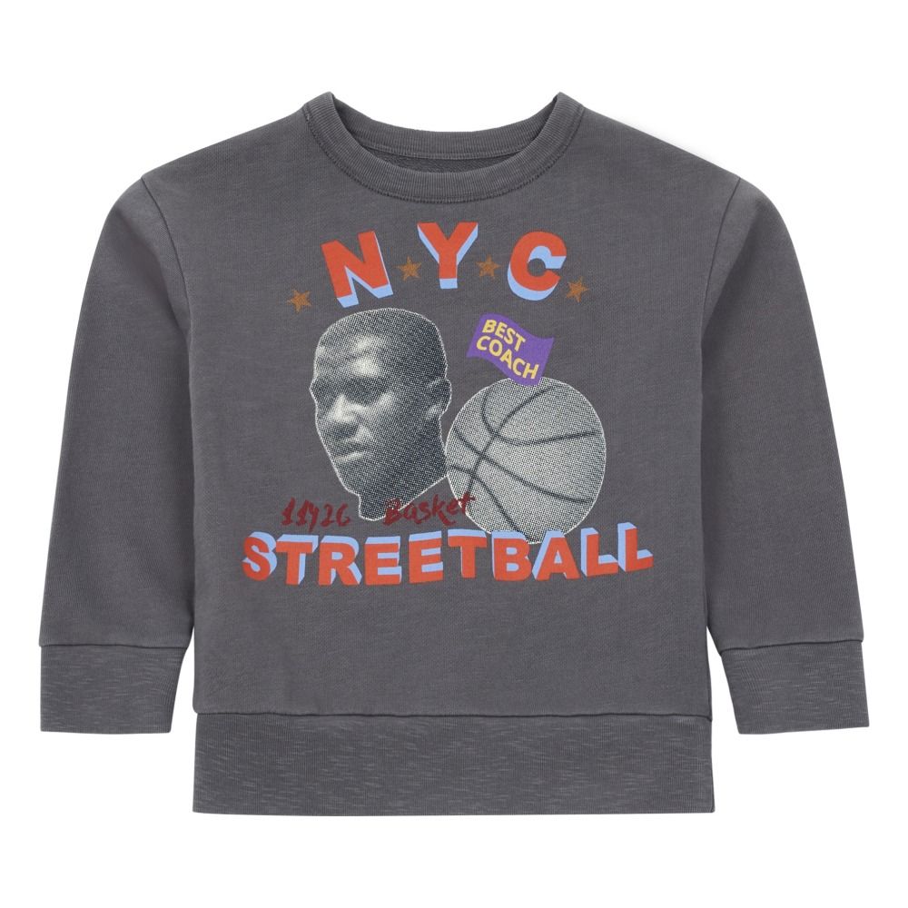Bellerose - Sweat Nyc Street Ball Fago - Garçon - Gris foncé