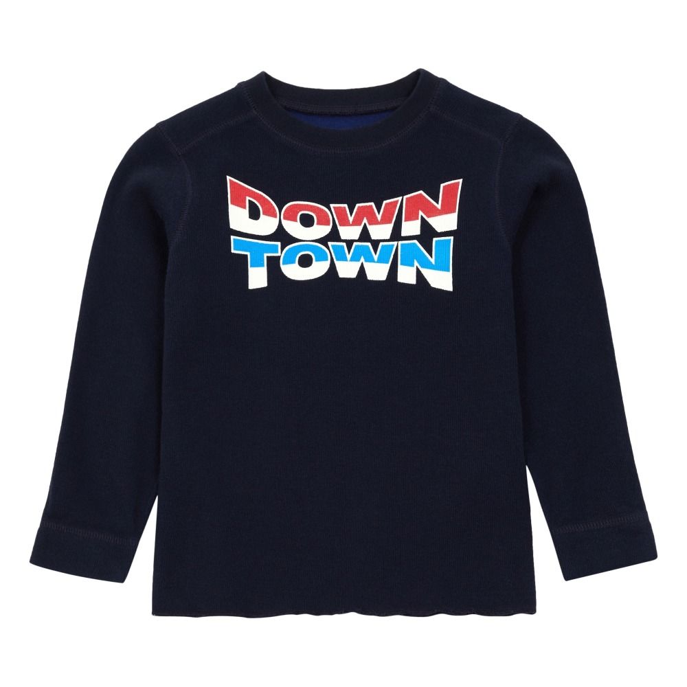 Bellerose - Sweat Fin Down Town Sokan - Garçon - Bleu nuit