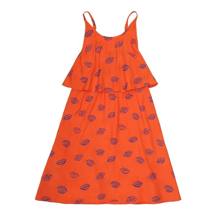 Soft Gallery - Robe Marisol Kiss - Fille - Rouge