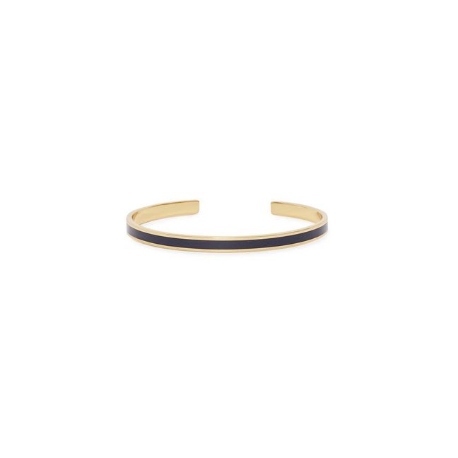 Pulsera Abierta Ajustable | Azul Noche