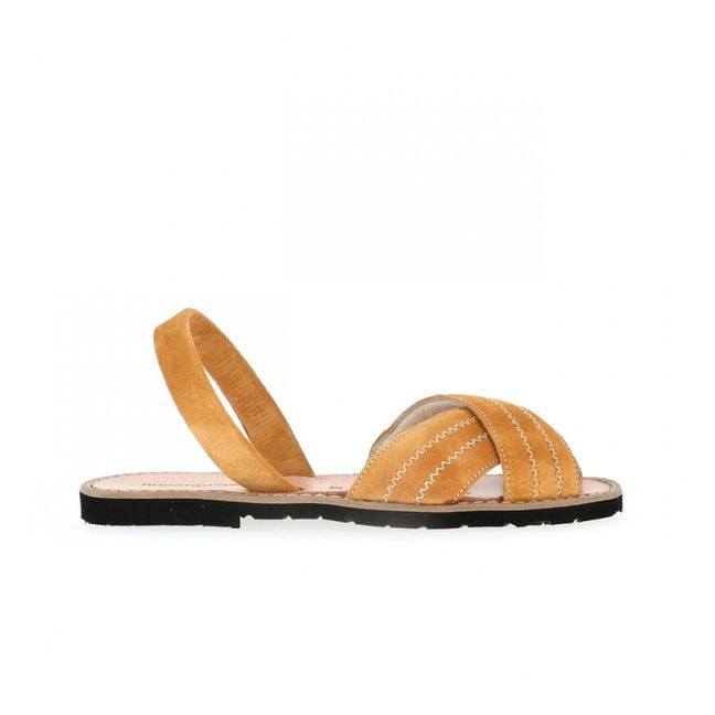 Sandales Velours Berlin - Collection Adulte - Camel