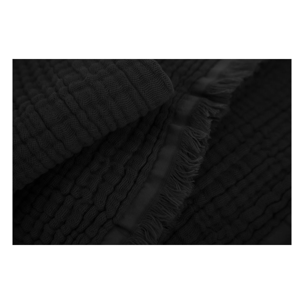 Blanket in doubled cotton gauze Ink Autumn Design Adult