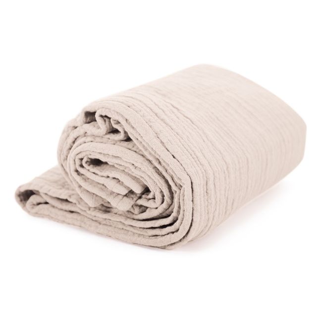 Asciugamano in jacquard di cotone 90x150 cm Ecru