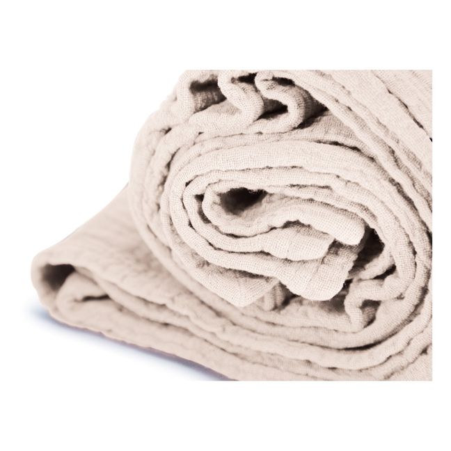 Asciugamano in jacquard di cotone 90x150 cm | Ecru