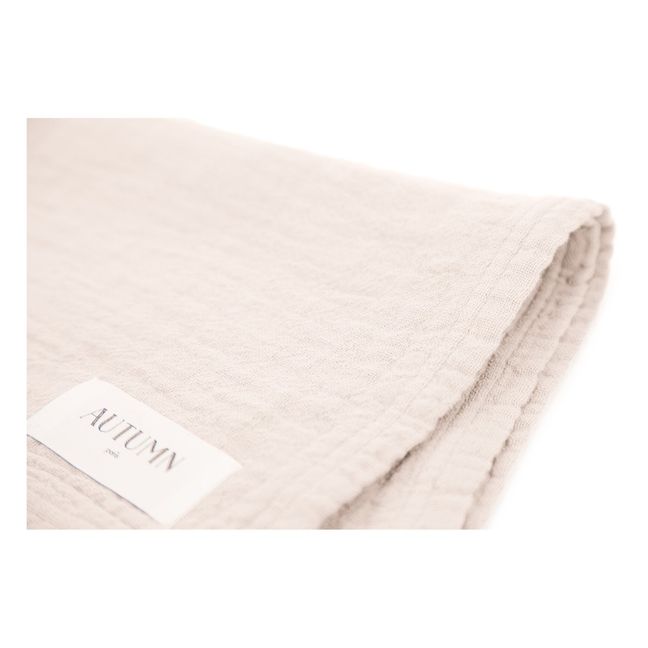 Place mat set in cotton jacquard | Ecru