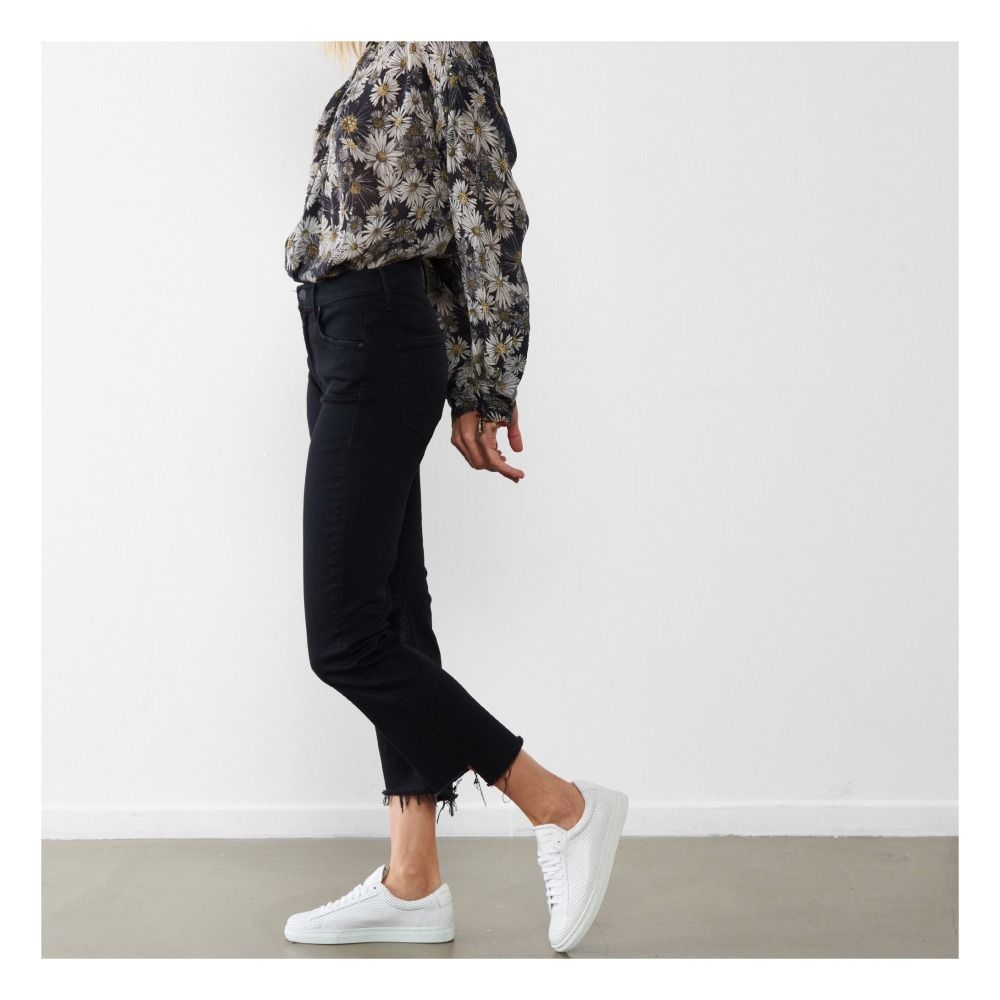 Mother - Insider Crop Step Fray jeans - Not Guilty | Smallable