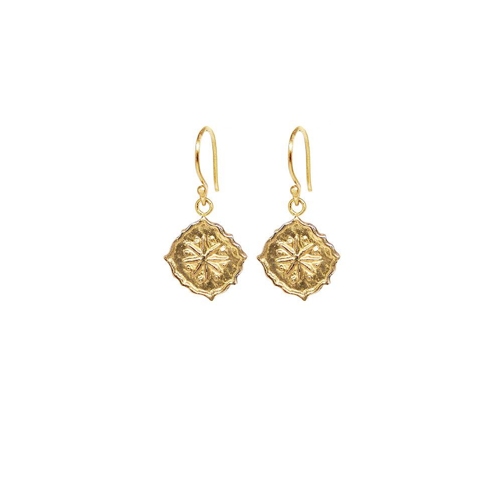 Alix D. Reynis - Boucles d'Oreilles Byzance - Femme - Doré