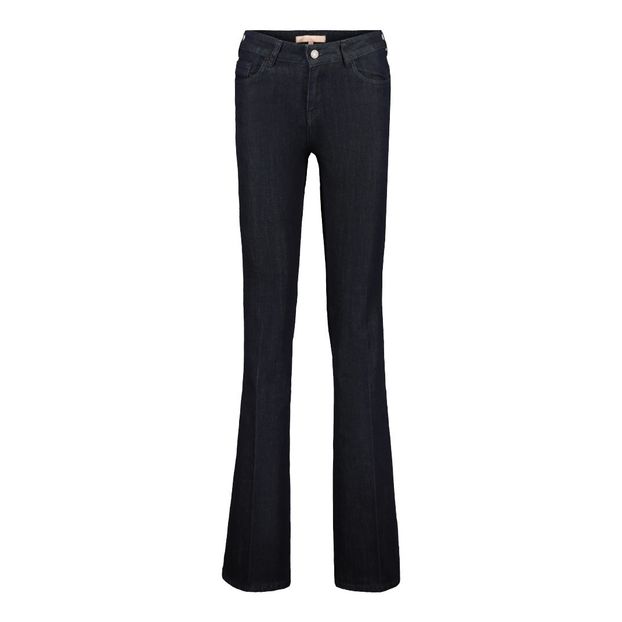 indigo flare jeans