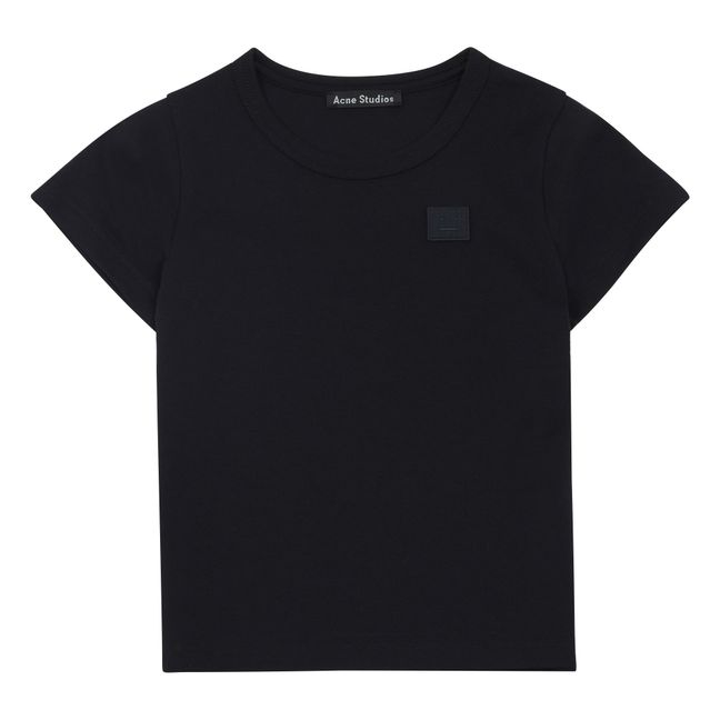 T-Shirt Mini Nash Face Schwarz
