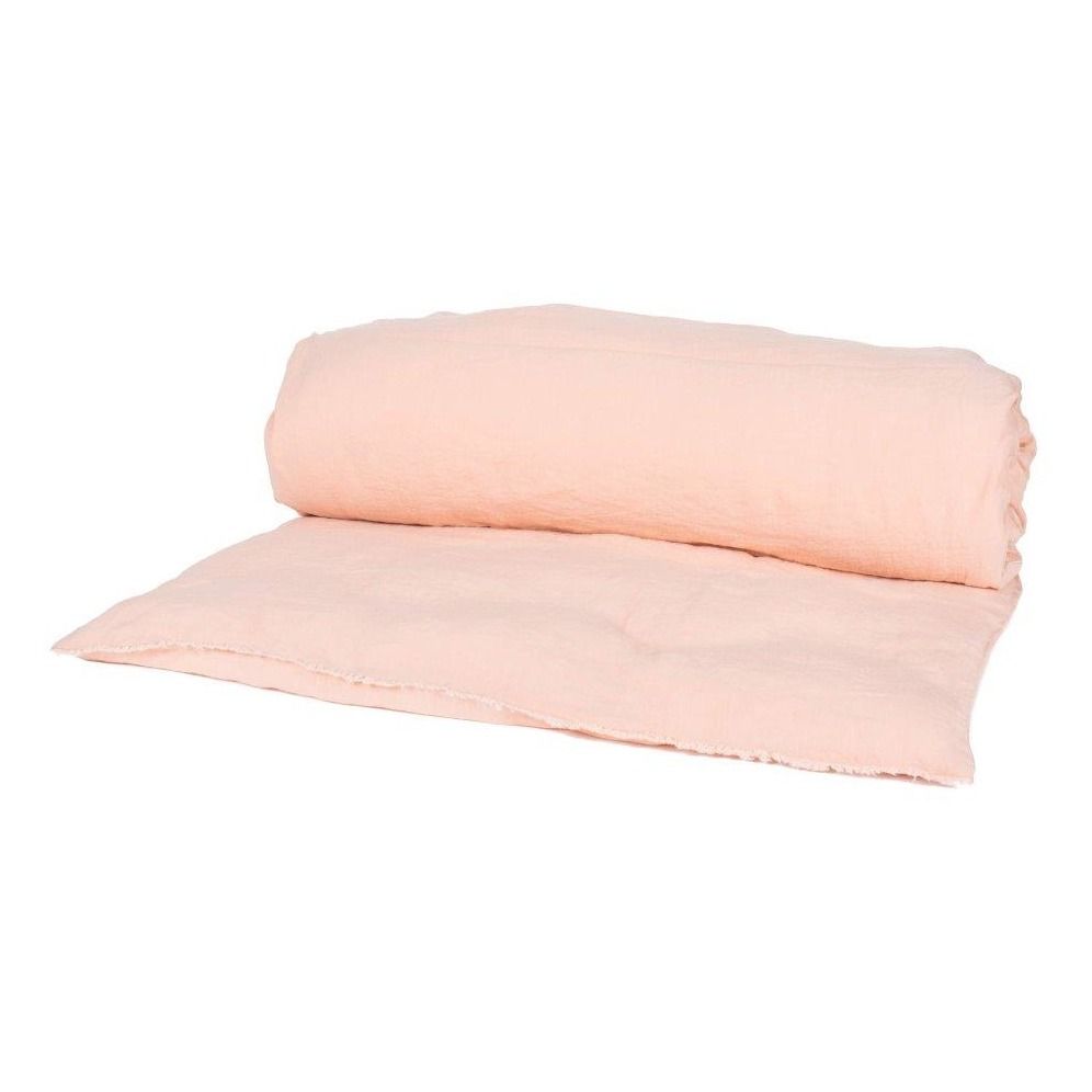 Communauté de biens - Housse d'édredon en lin lavé - Nude