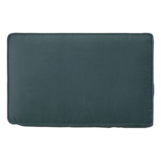 Croisette Armchair Velvet Cover  | Petrol blue