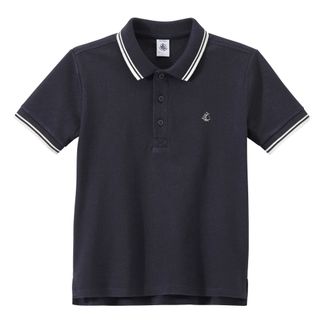 Petit Bateau Boys Bolo Polo Shirt