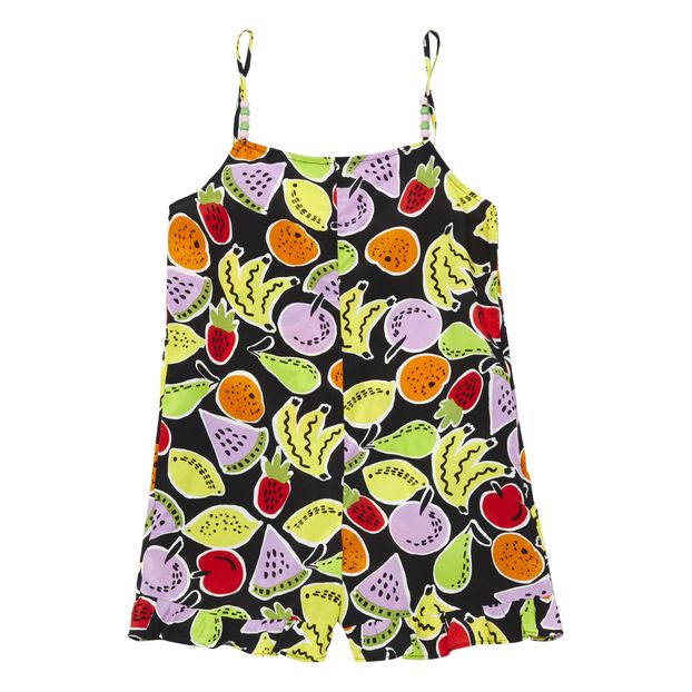 Fruit playsuit Black Stella McCartney 