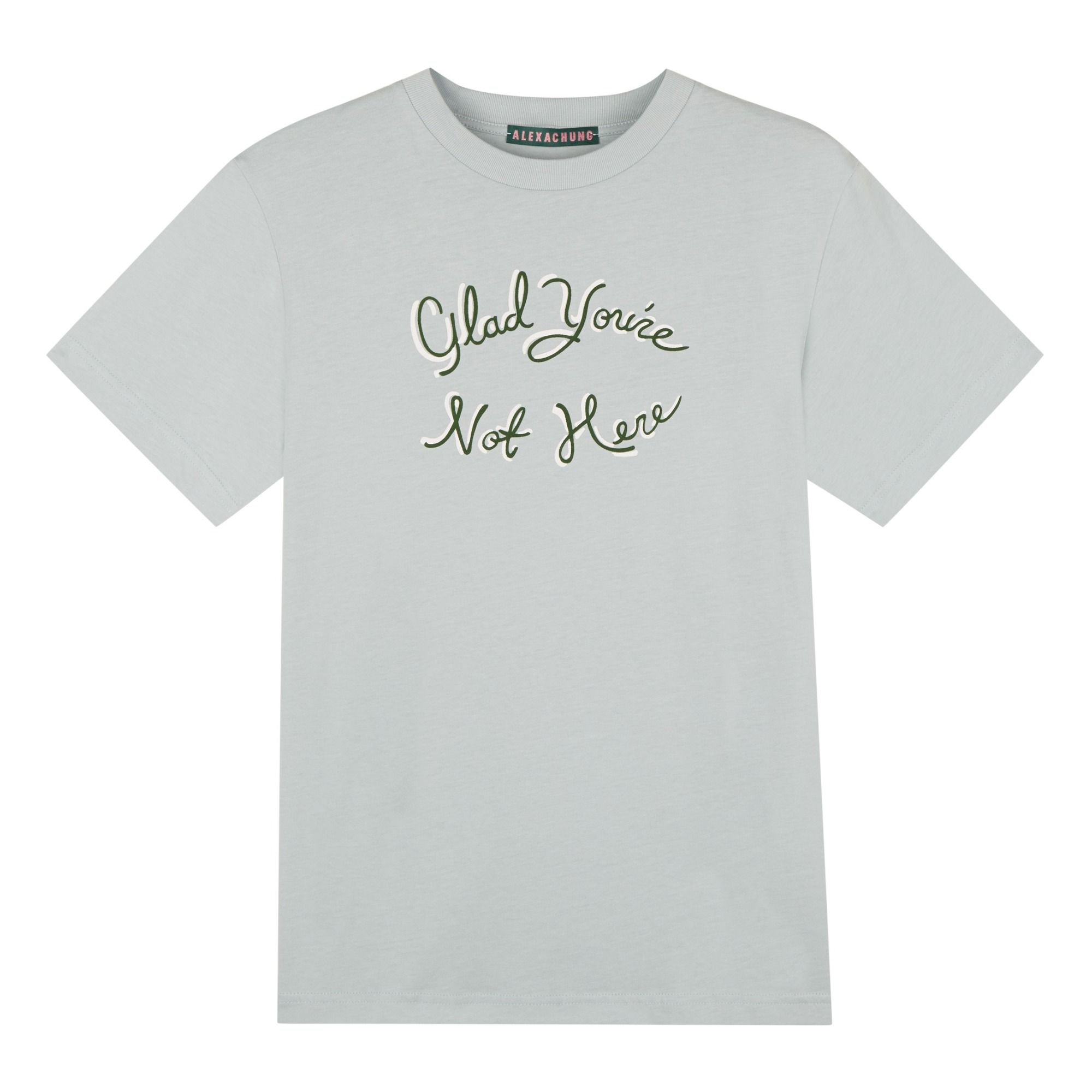 Alexa Chung - T-shirt You're Not Here - Femme - Bleu ciel
