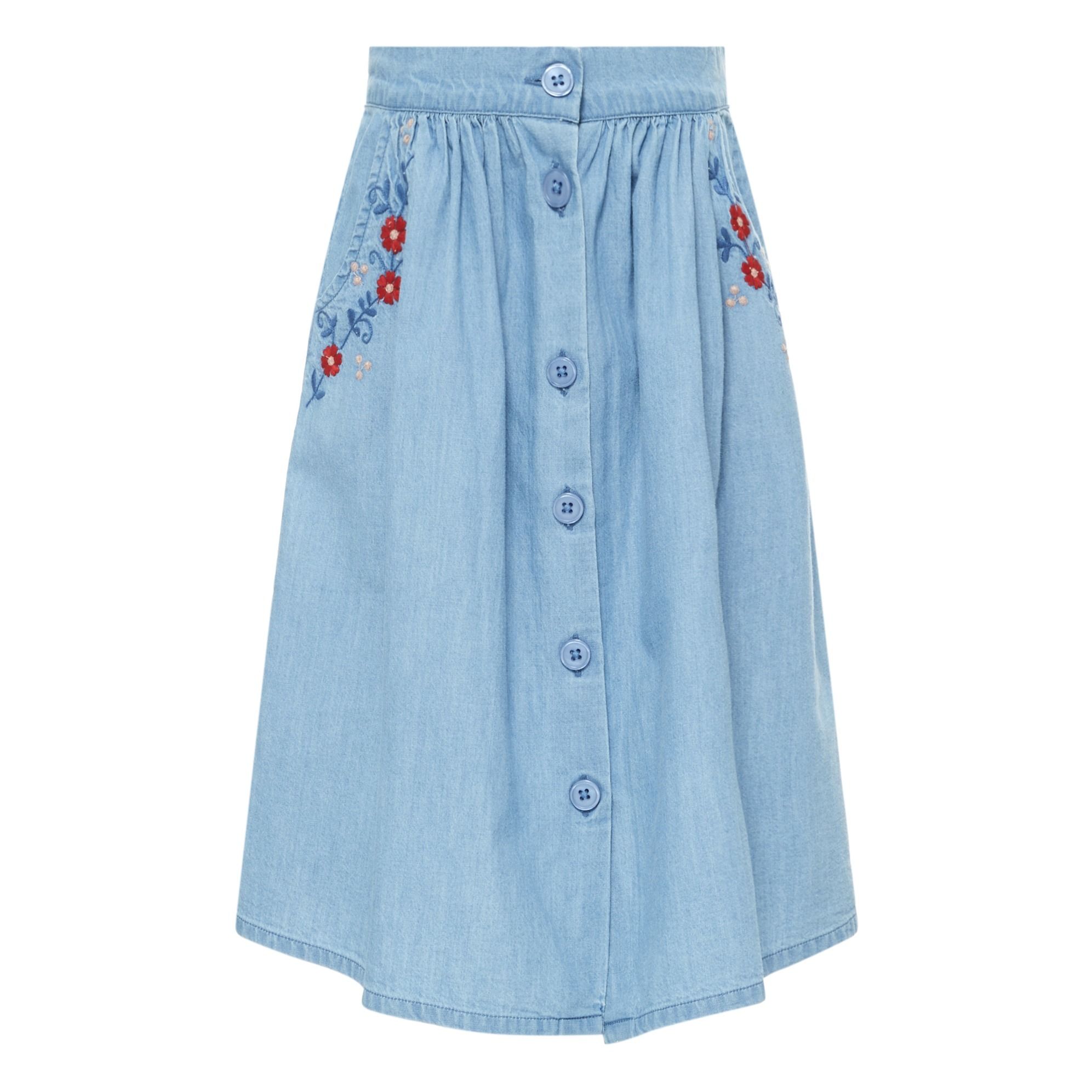 Midi Skirt Denim blue Louis Louise Womens Bonnie Denim Midi Skirt