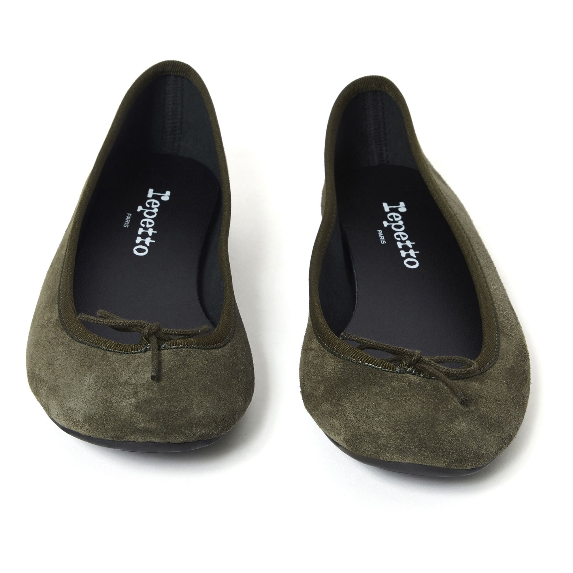 Ballerine Suede Lili Verde militare Repetto Scarpe Adulto