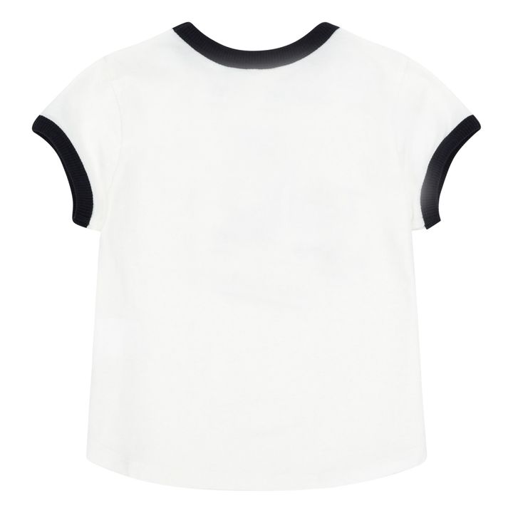T-shirt Tropico Dans Mon Cœur  Bianco- Immagine del prodotto n°7