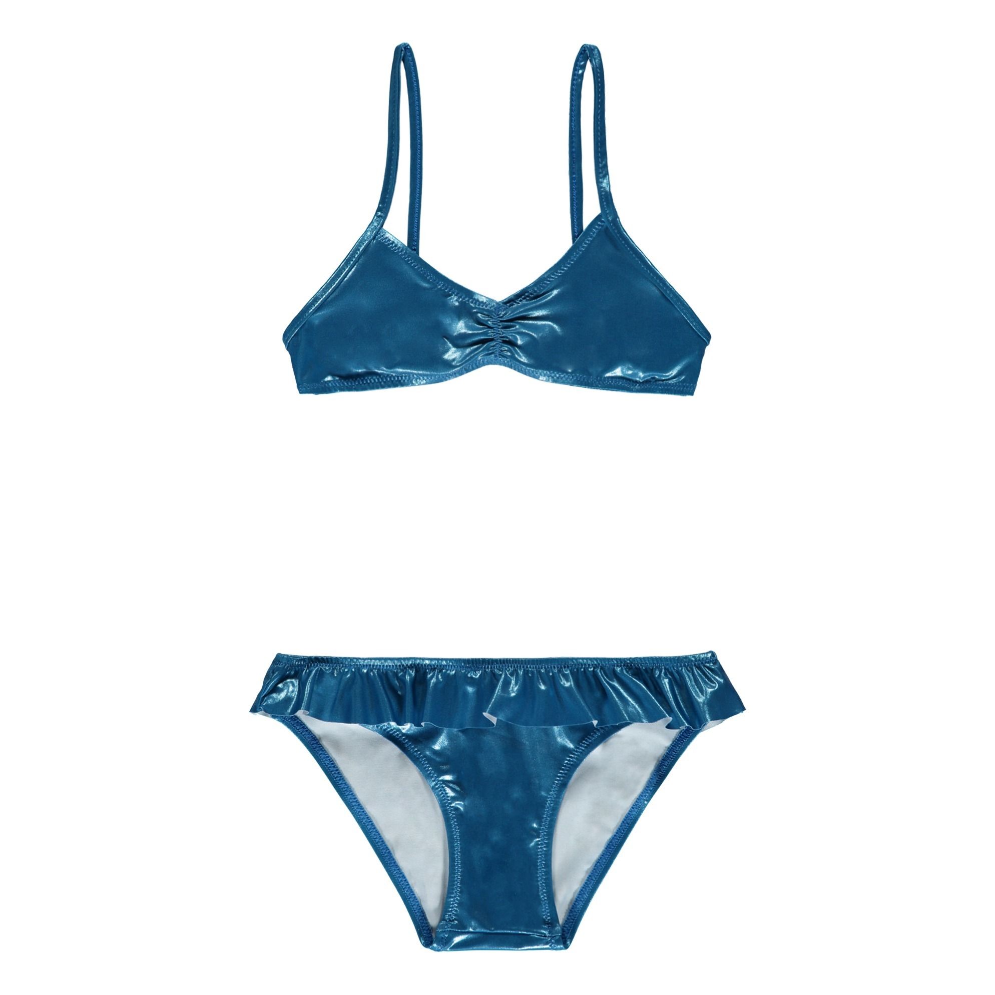 Hundred Pieces - Bikini Shiny - Fille - Bleu